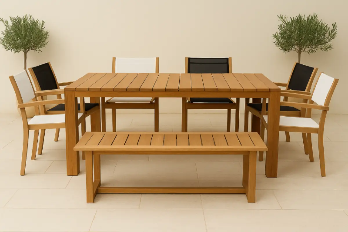 Gartentisch aus Teakholz Kathmandu