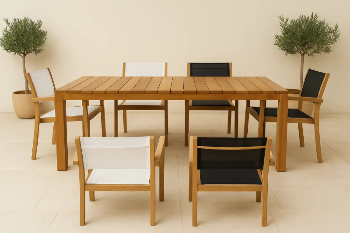 Gartentisch aus Teakholz Kathmandu