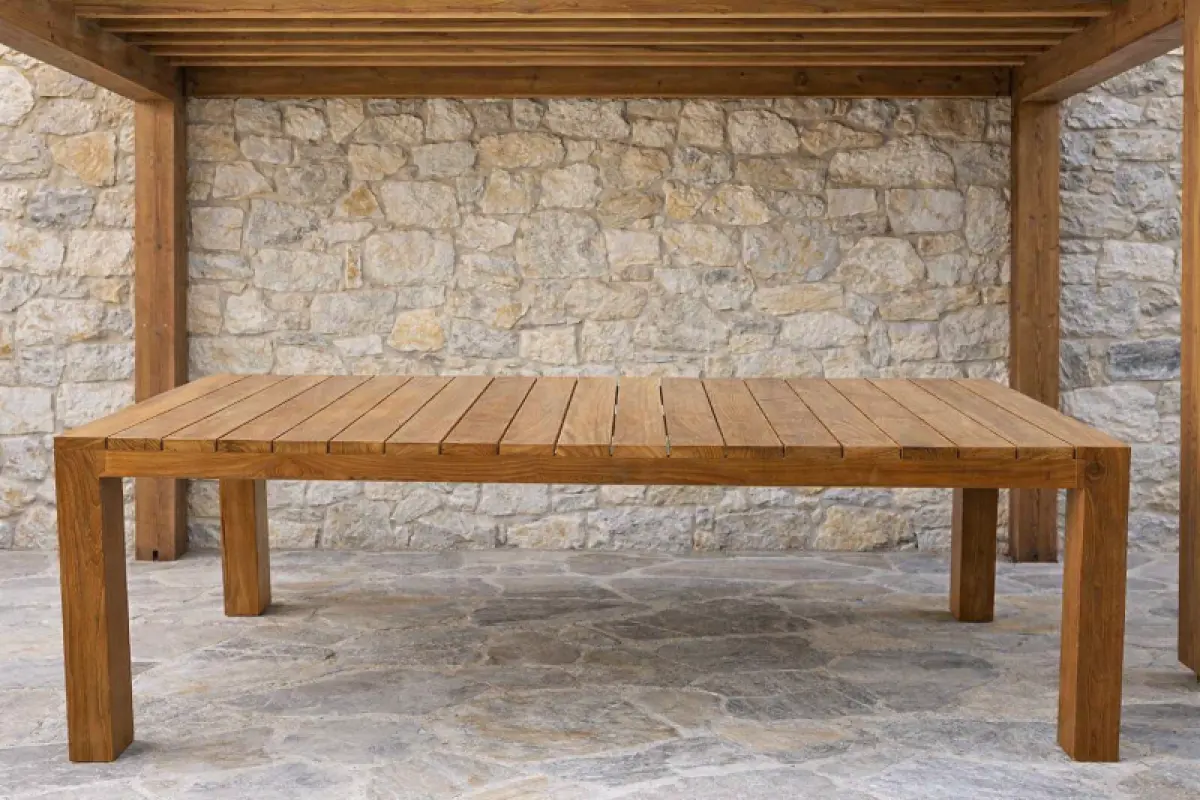 Gartentisch aus Teakholz Kathmandu