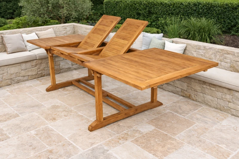 Gartentisch Rovello RE Doppel Auziehbar