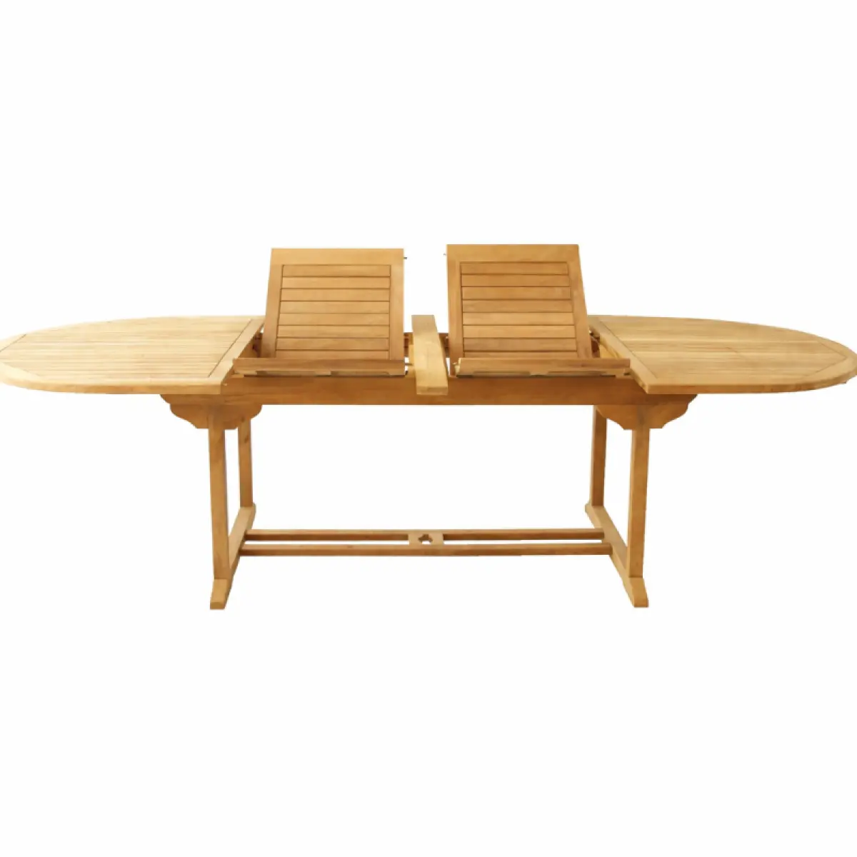 Gartentisch Rovello Oval Doppel Ausziehbar