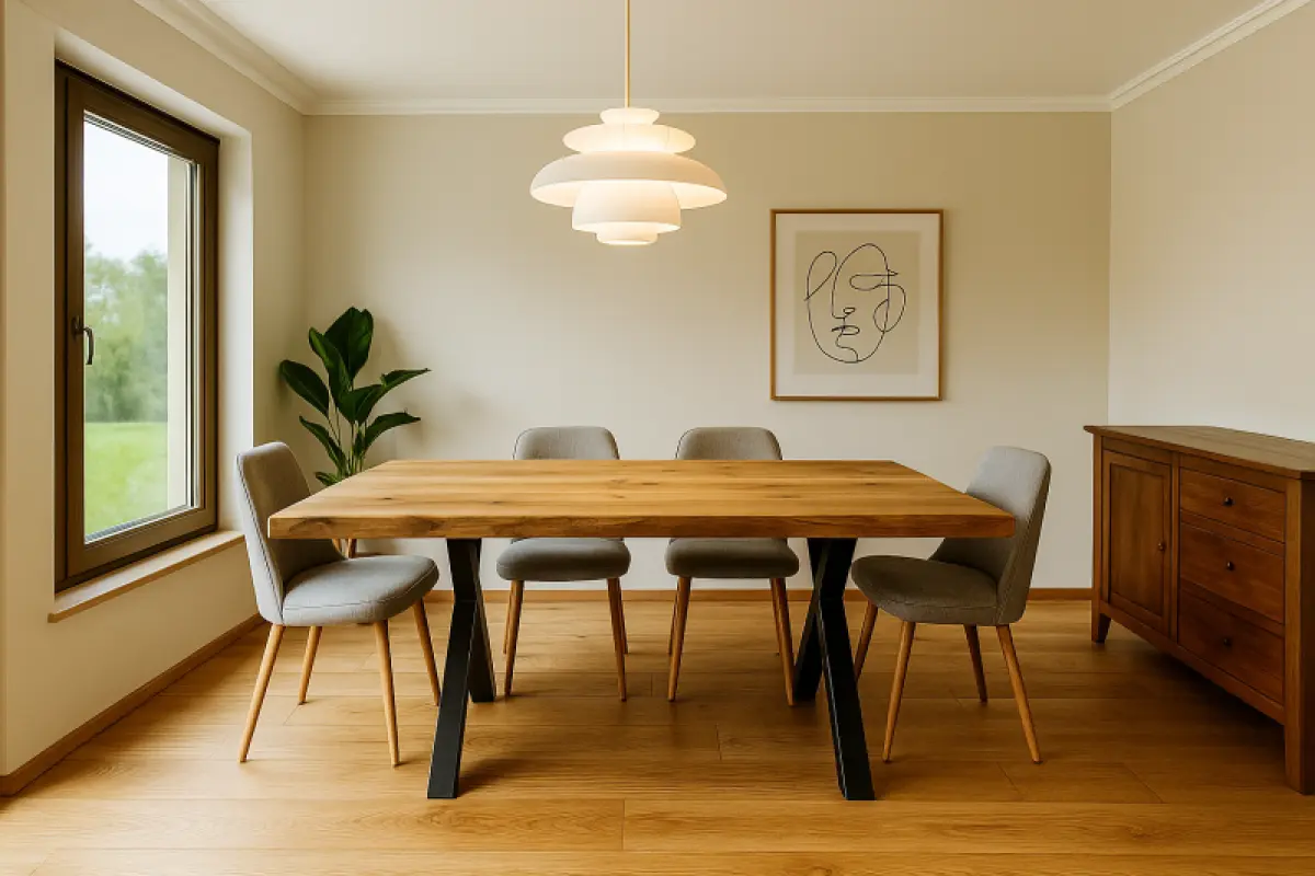 Geradekantiger Tisch Mesche