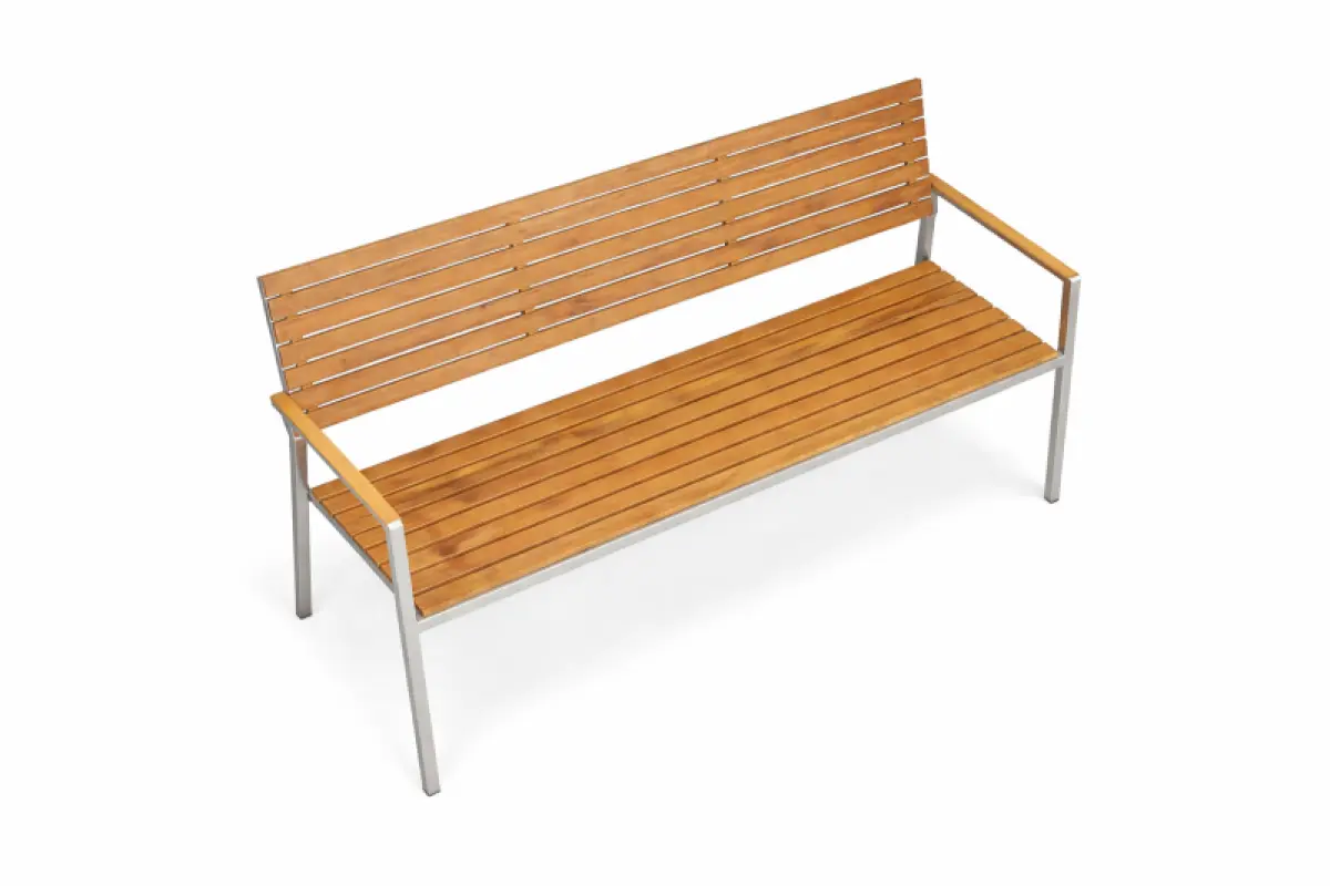 Gratenbank Kepa aus Teakholz 