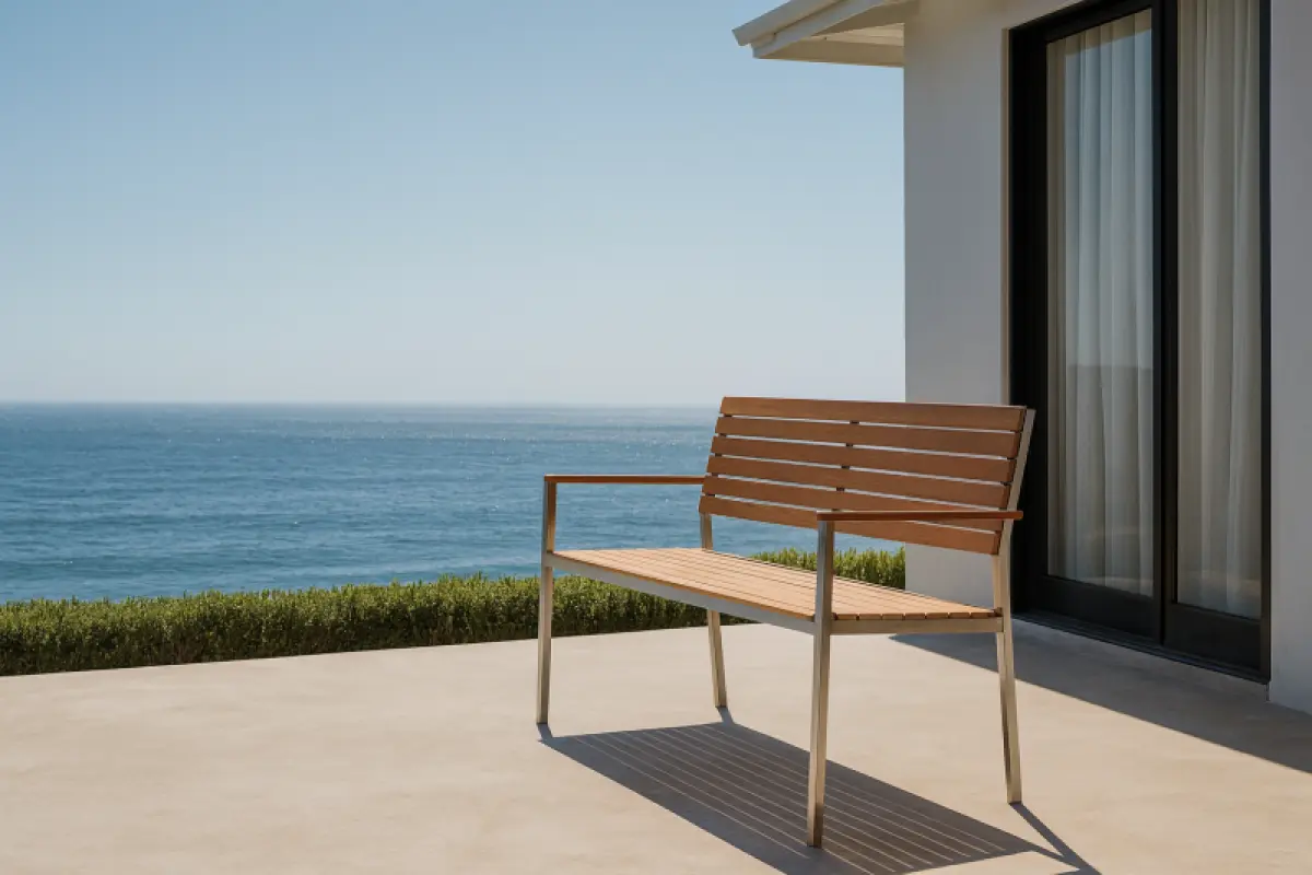 Gratenbank Kepa aus Teakholz 