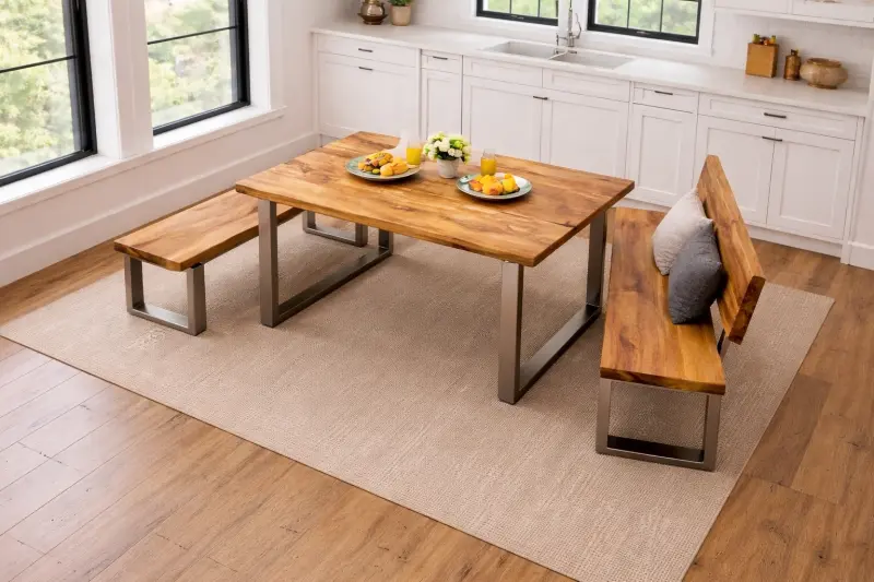 Bank Kaman gerade Kantig mir Rücken