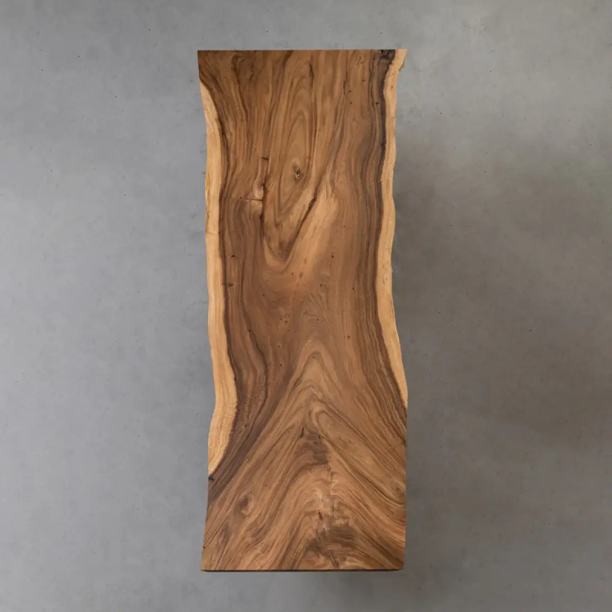 Massivholztisch Swaro Natur Kantig