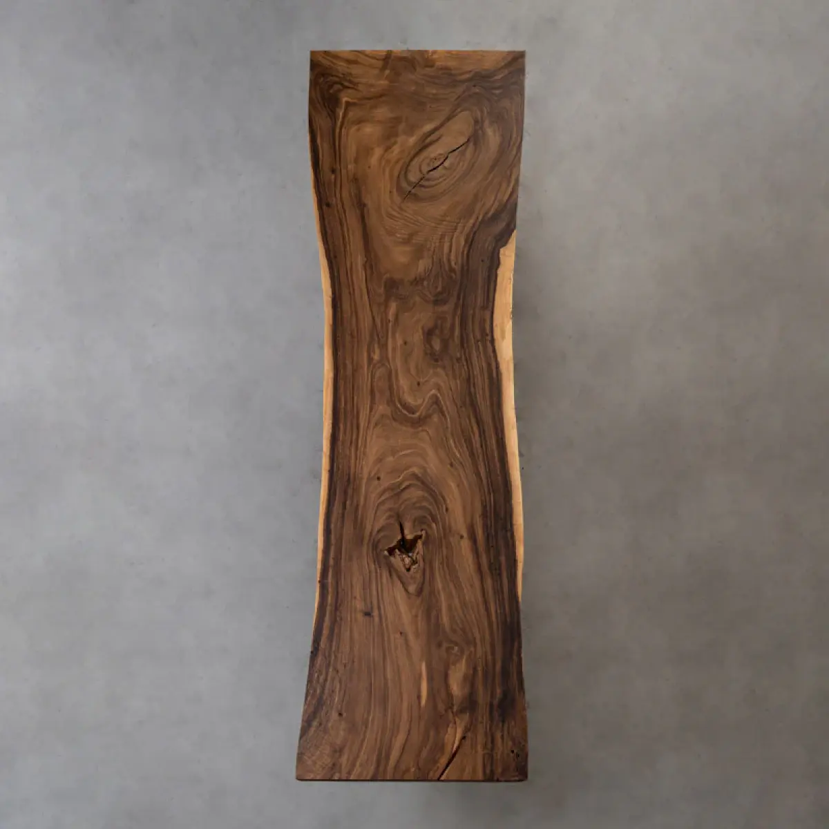 Massivholztisch Swaro Natur Kantig