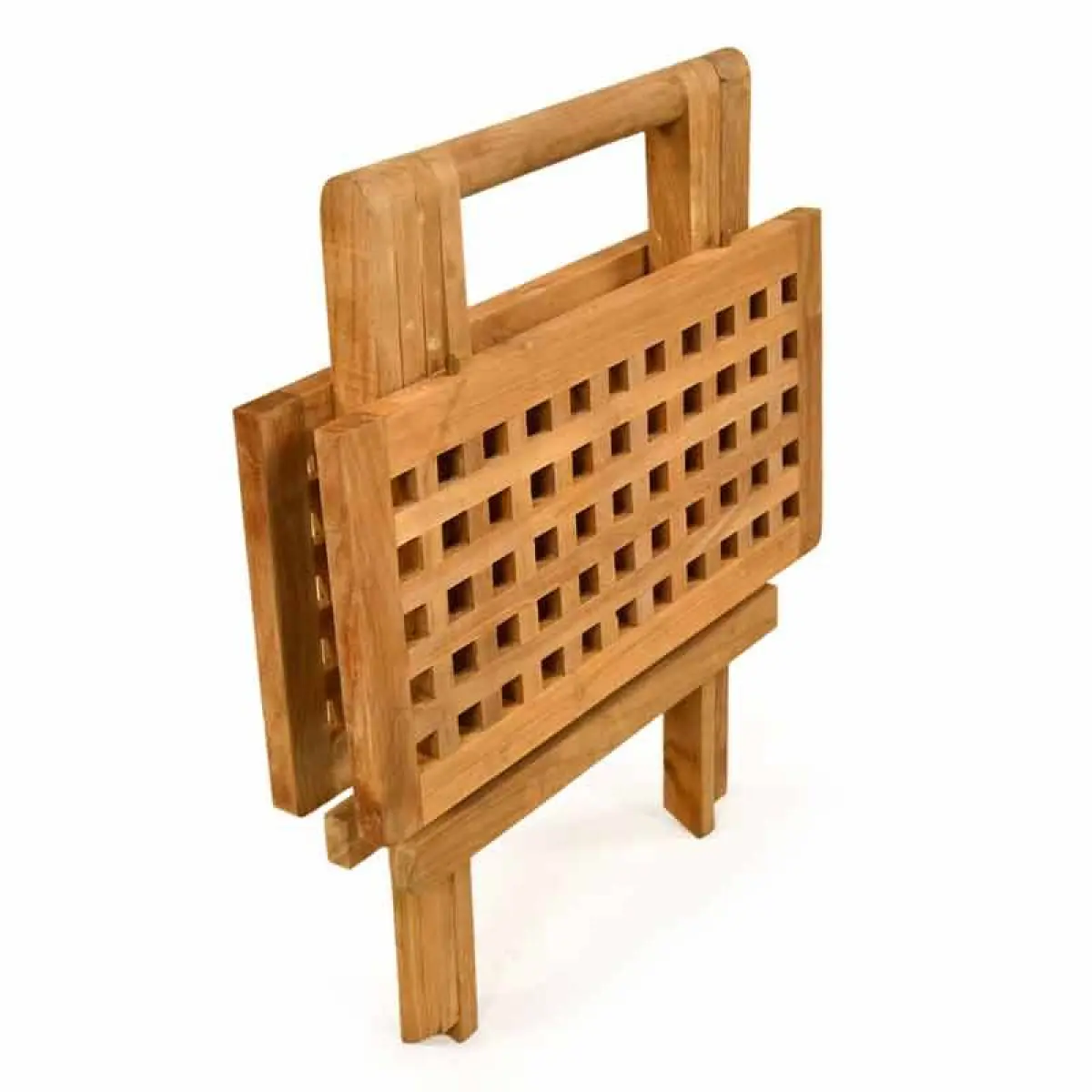 Klappbarer Beistelltisch Kare Rechteckig