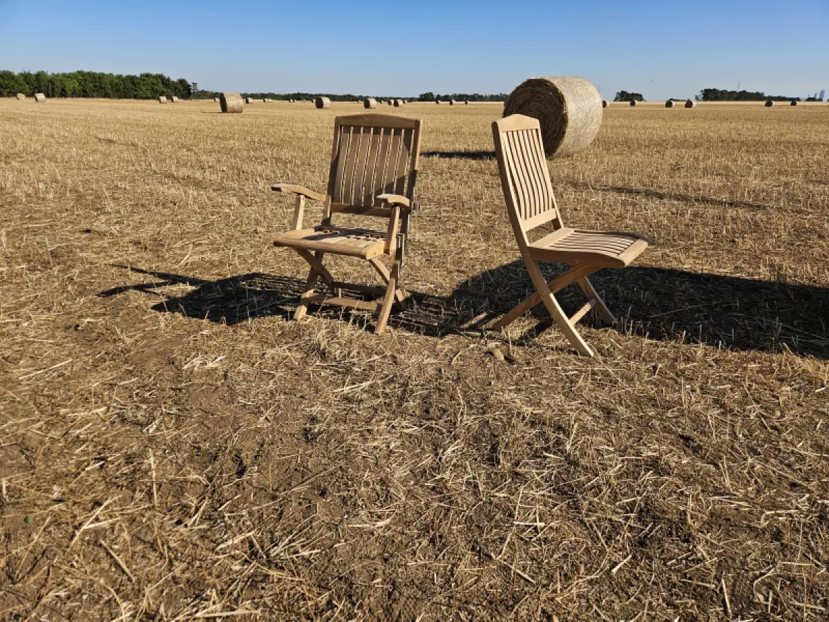 Klappbarer Gartenstuhl  Loco ohne Armlehne 
