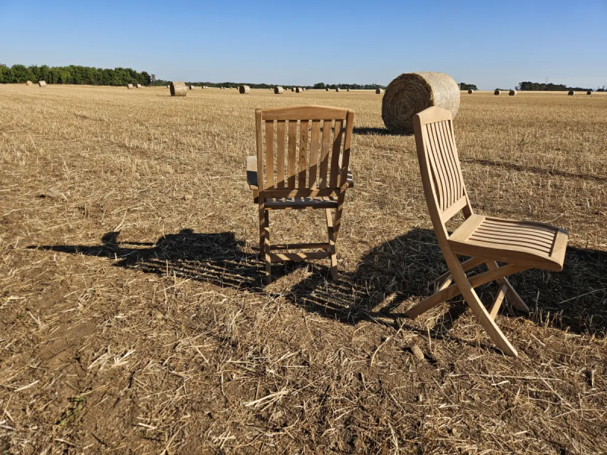 Klappbarer Gartenstuhl  Loco ohne Armlehne 