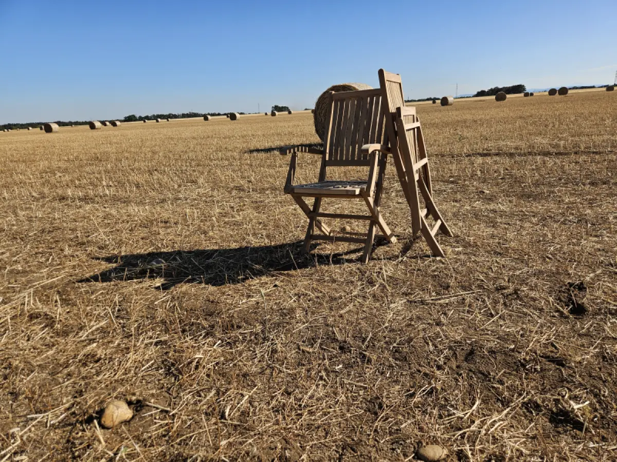 Klappbarer Gartenstuhl  Porto mit Arm