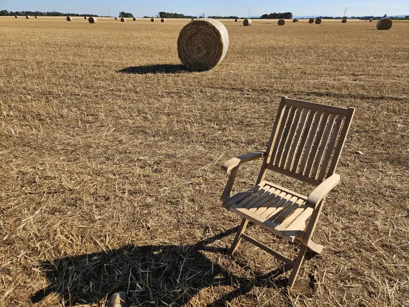 Klappbarer Gartenstuhl  Porto mit Arm
