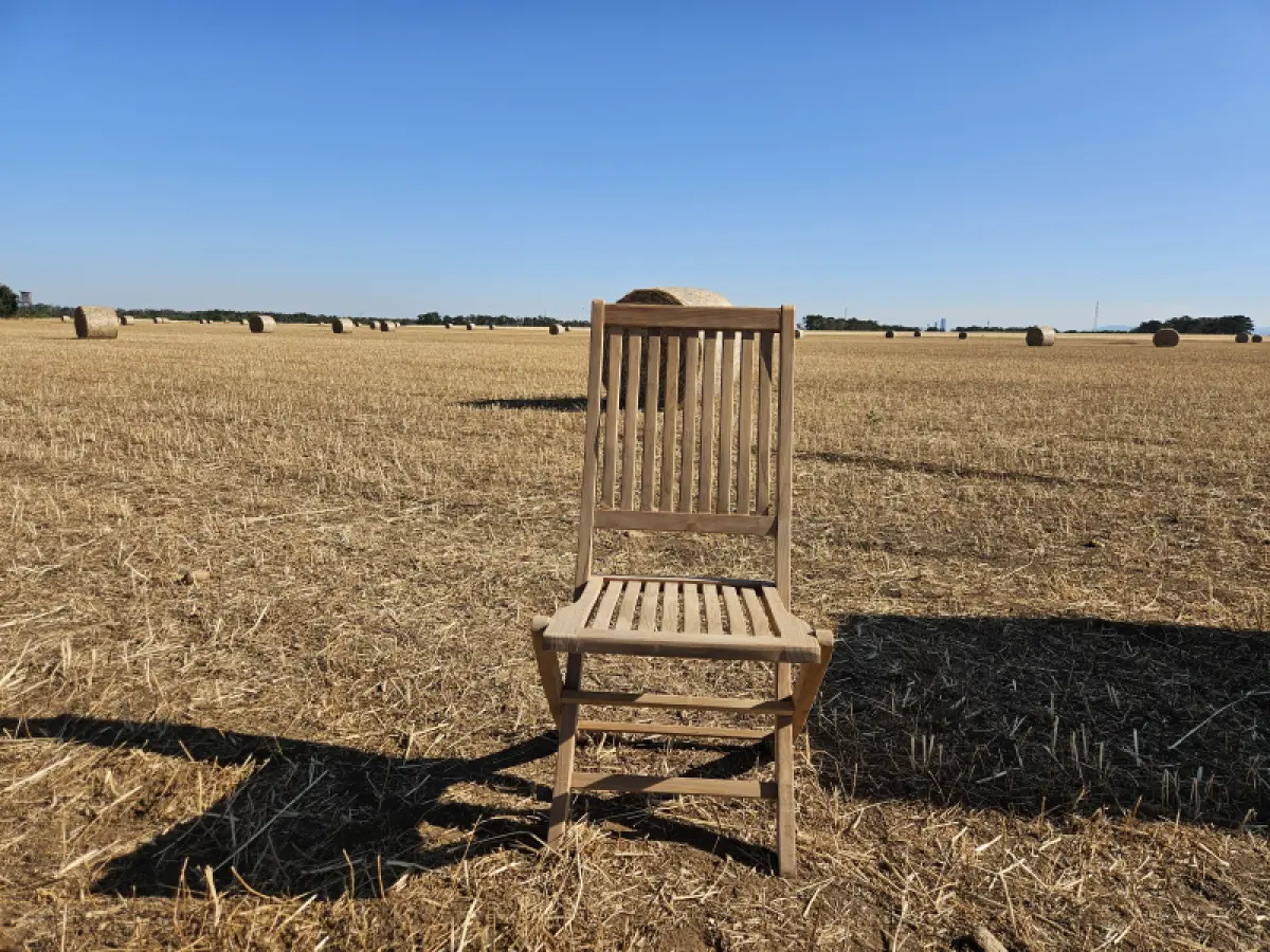 Klappbarer Gartenstuhl Porto ohne Arm