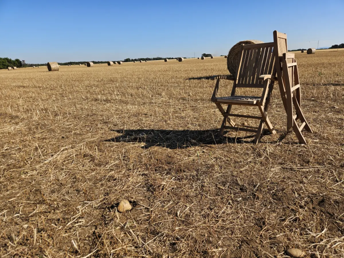 Klappbarer Gartenstuhl Porto ohne Arm