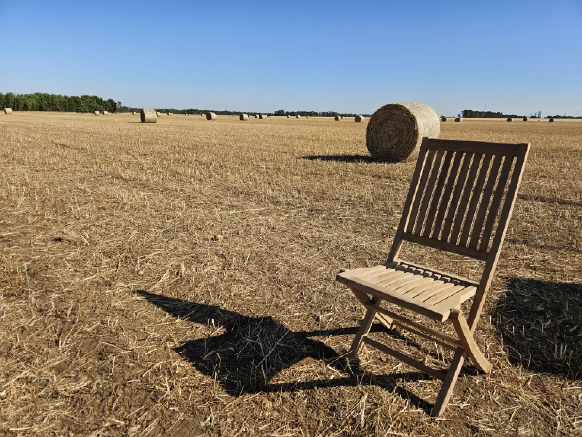 Klappbarer Gartenstuhl Porto ohne Arm
