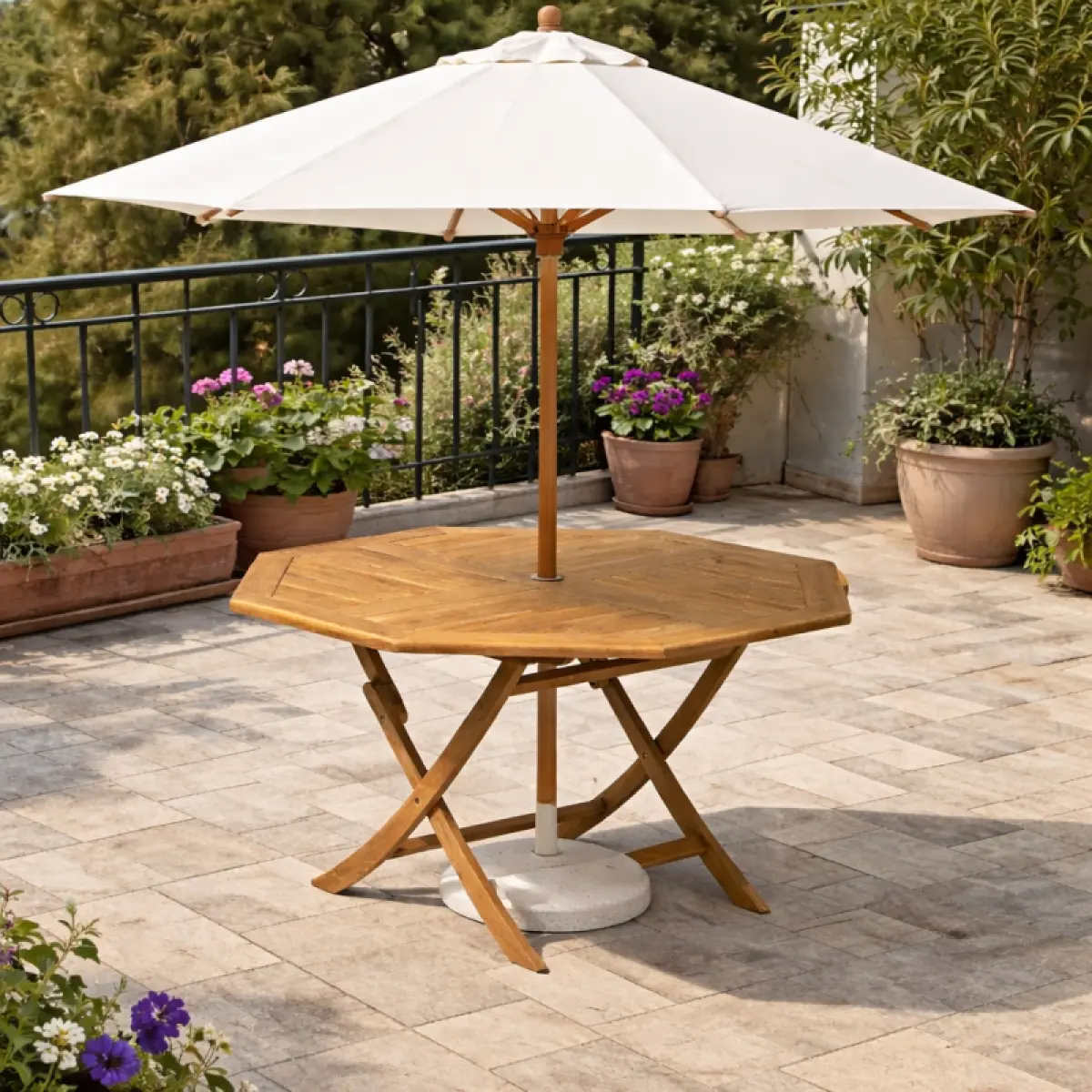 Klappbarer Gartentisch Pula 8