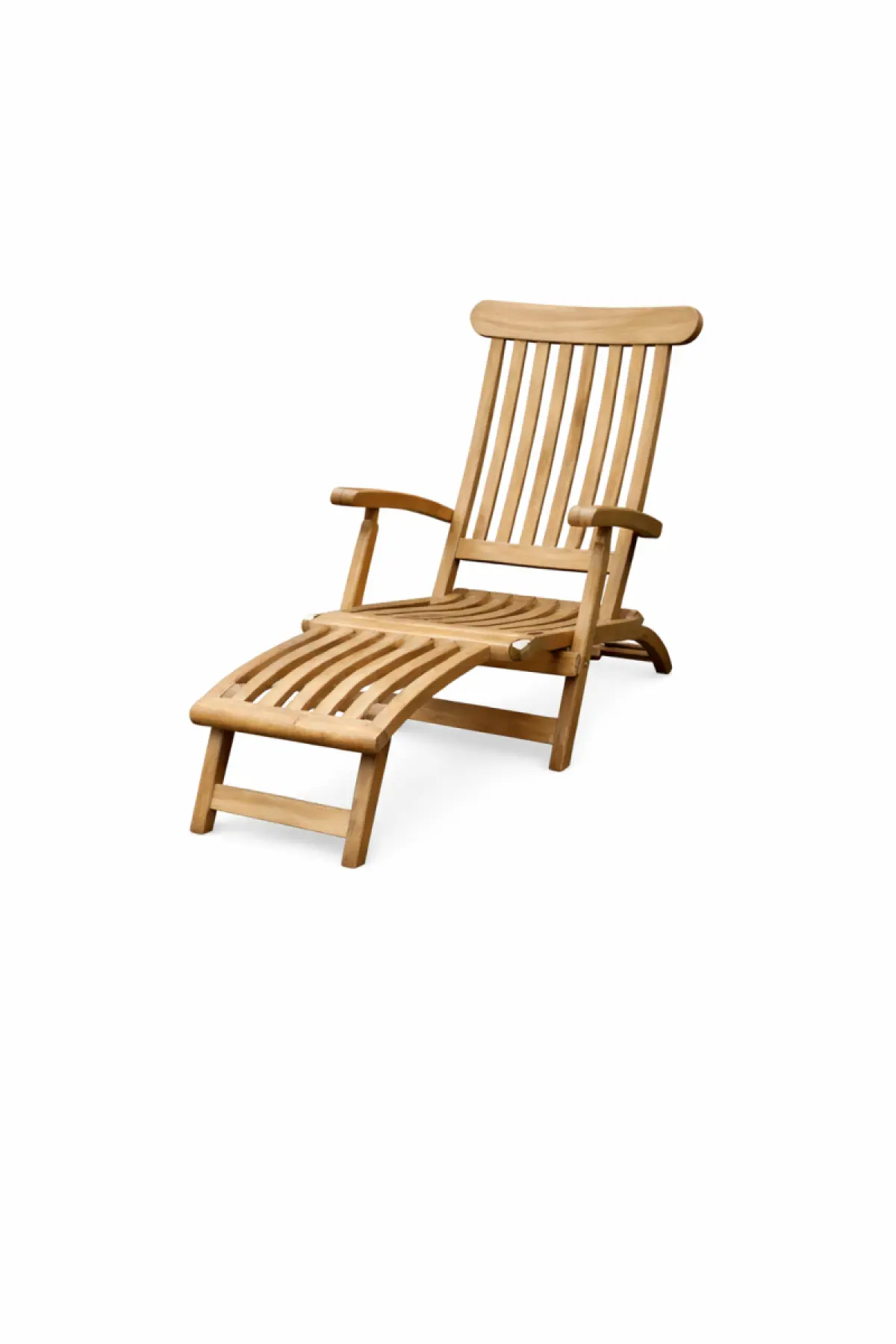 Klappbarer Liegestuhl  aus Teakholz Rossi