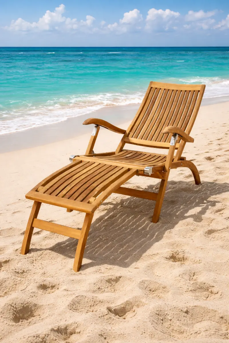 Klappbarer Liegestuhl Bellona