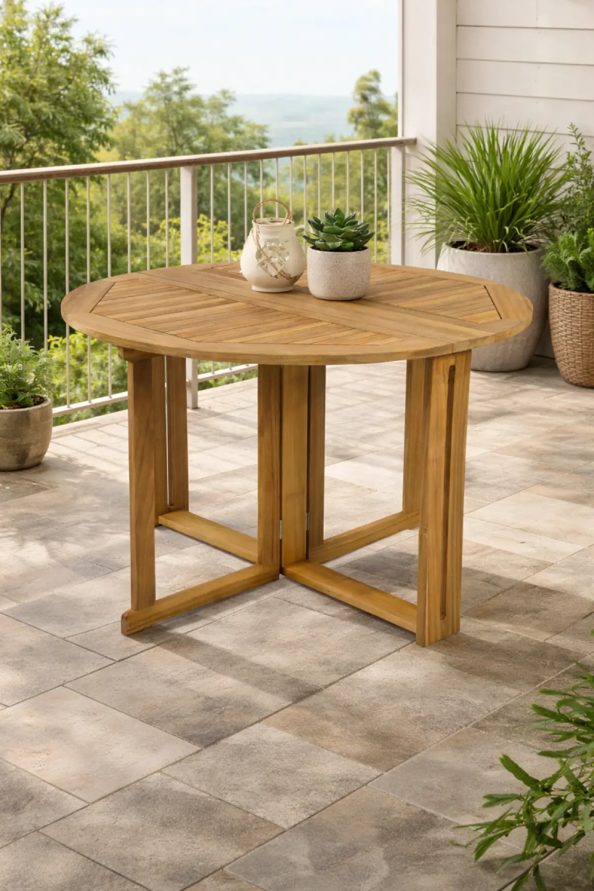 Klappbarer Rundtisch Katla  Zero