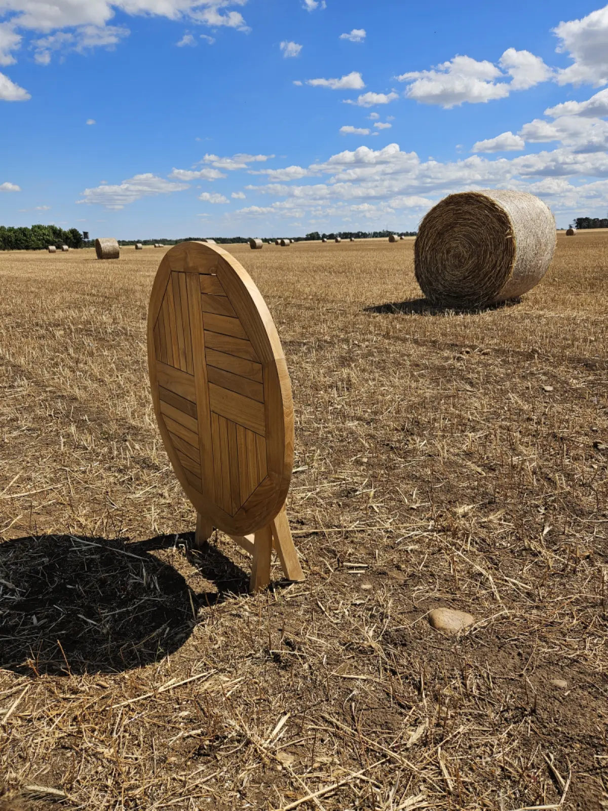 Klappbarer Rundtisch Pula 