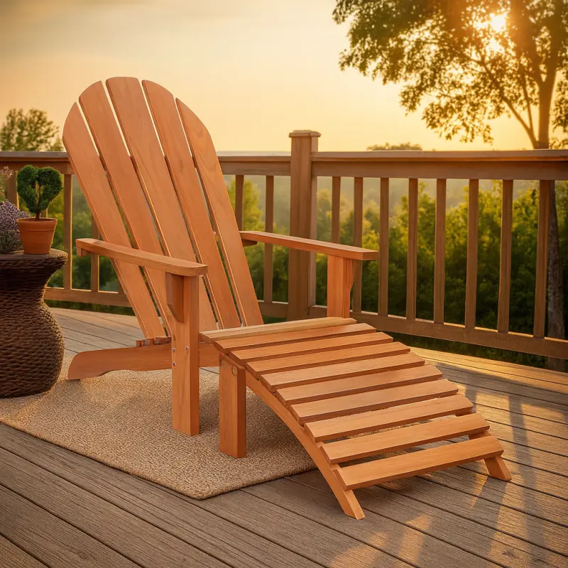 Liegestuhl  aus Teakholz Yomra