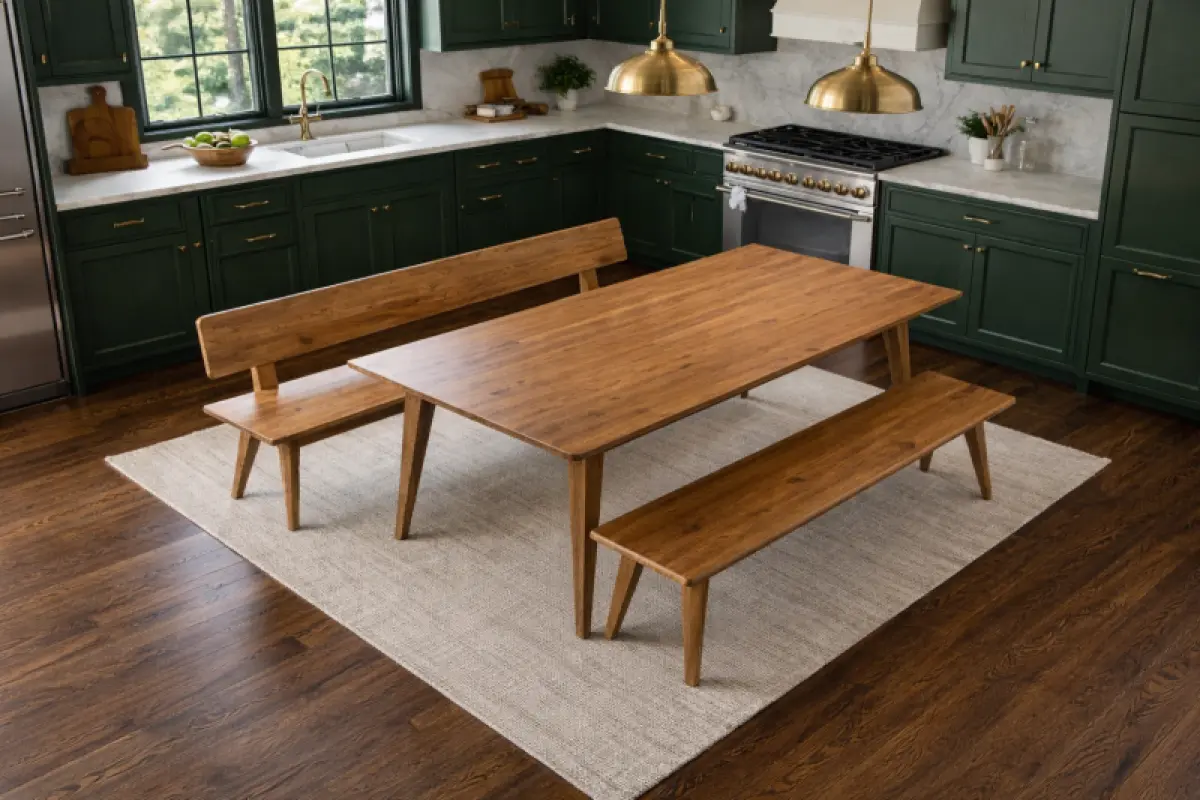 Massivholzbank Napoli