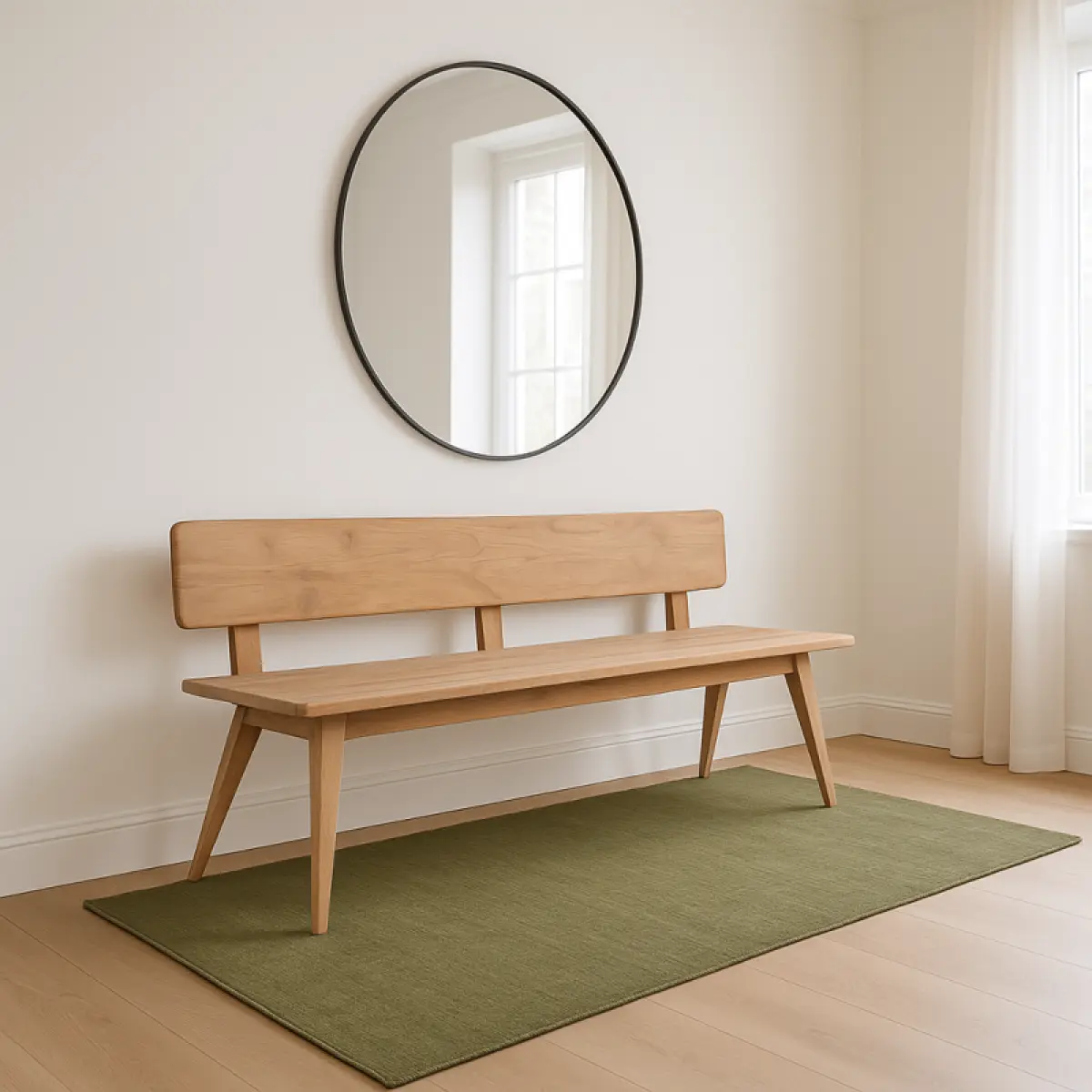 Massivholzbank Napoli