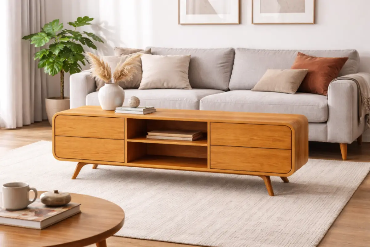 Massivholzkommede Ovit 3