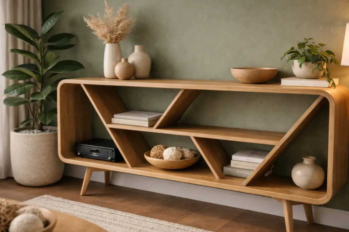 Massivholzkommode Ovit 1