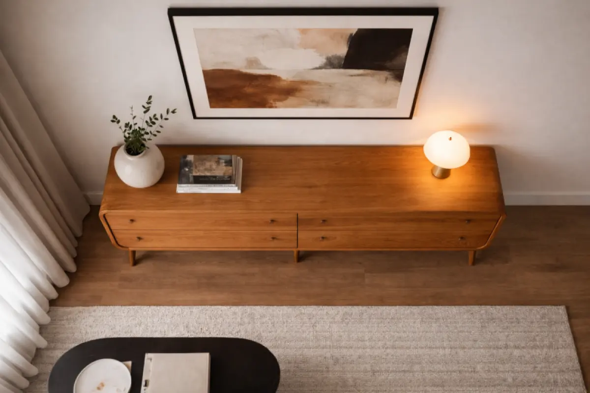 Massivholzkommode Ovit 2