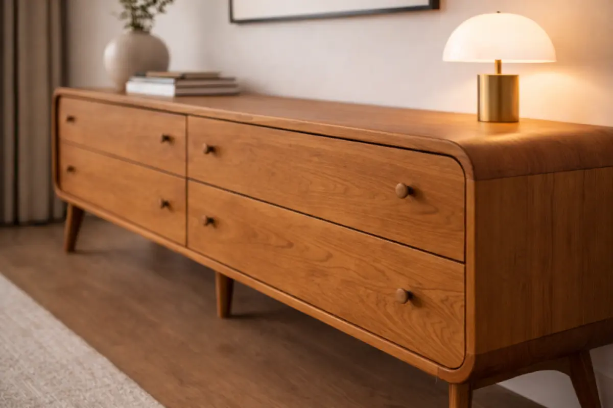 Massivholzkommode Ovit 2