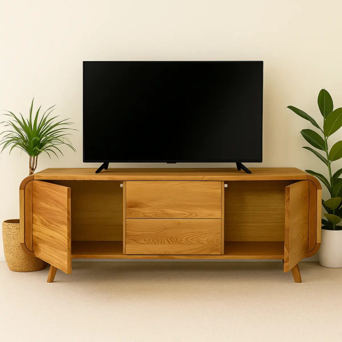 Massivholzkommode Ovit 5