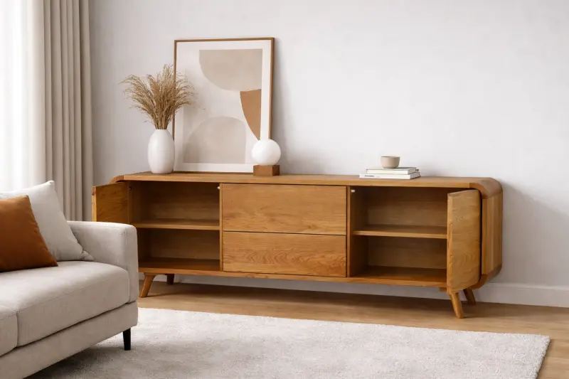 Massivholzkommode Ovit 5