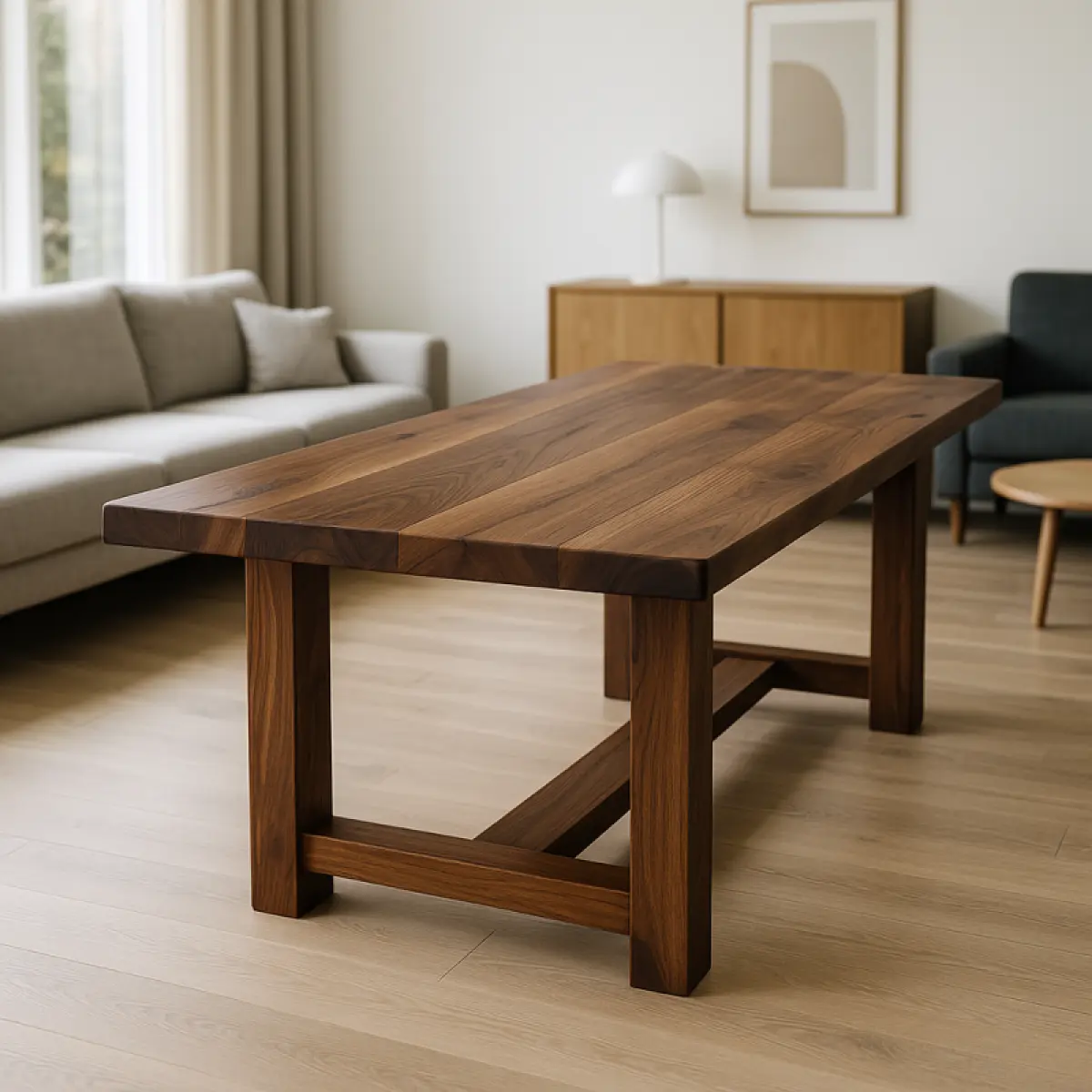 Massivholztisch Choko