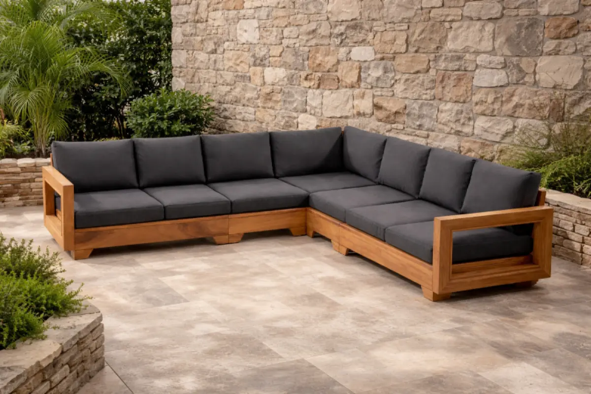 Outdoor Lounge-Ecksofa Kuraman