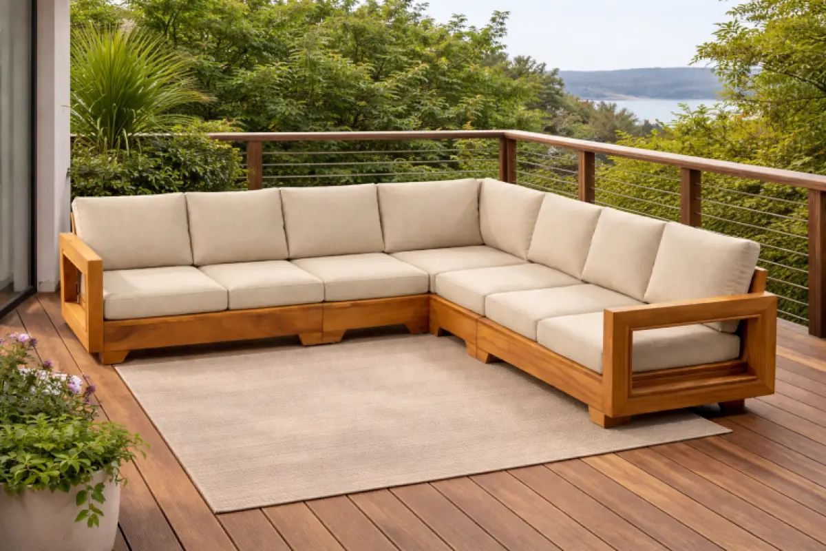 Outdoor Lounge-Ecksofa Kuraman