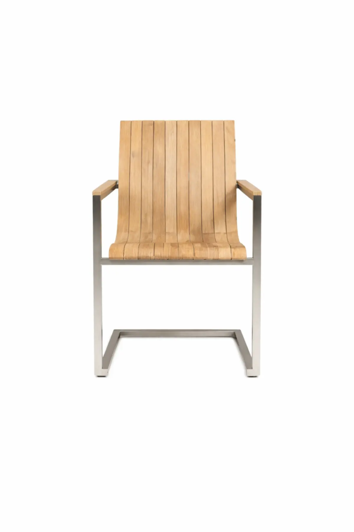 Schwing Garten-Stapelstuhl aus Teakholz Flamingo