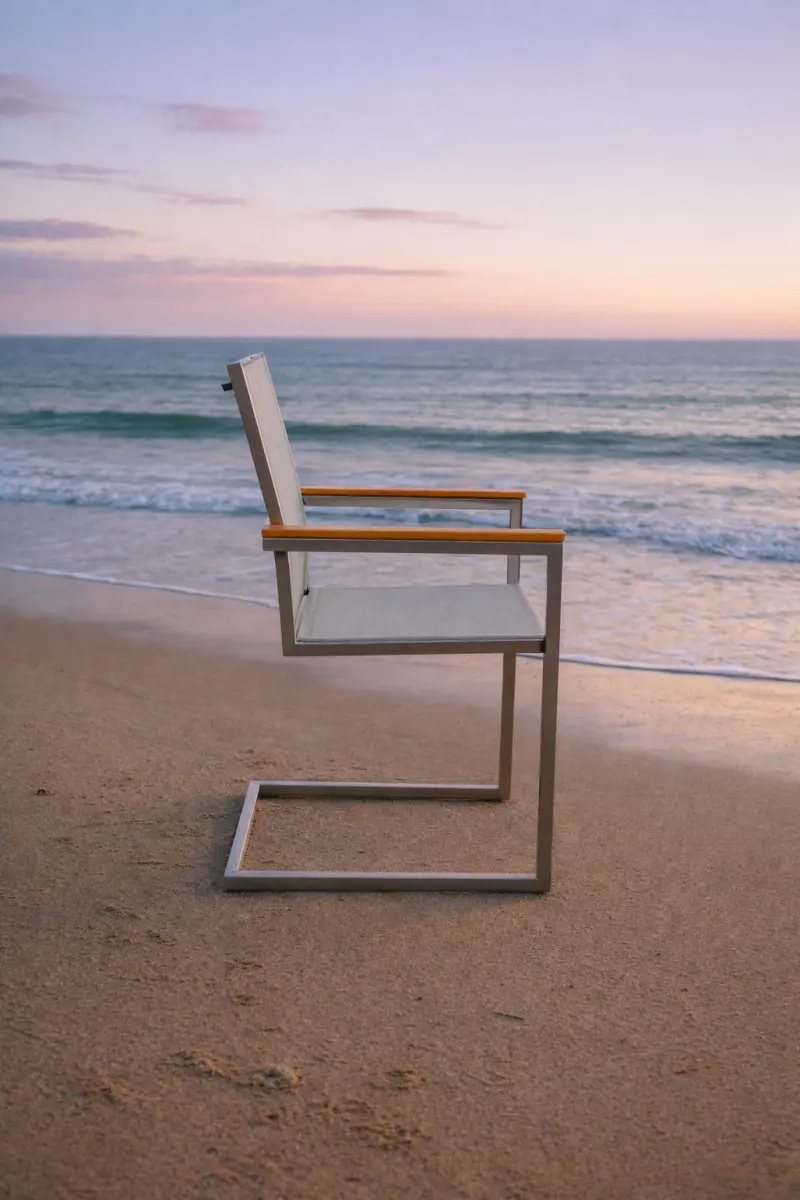 Schwing-Stapelstuhl Noah Grau