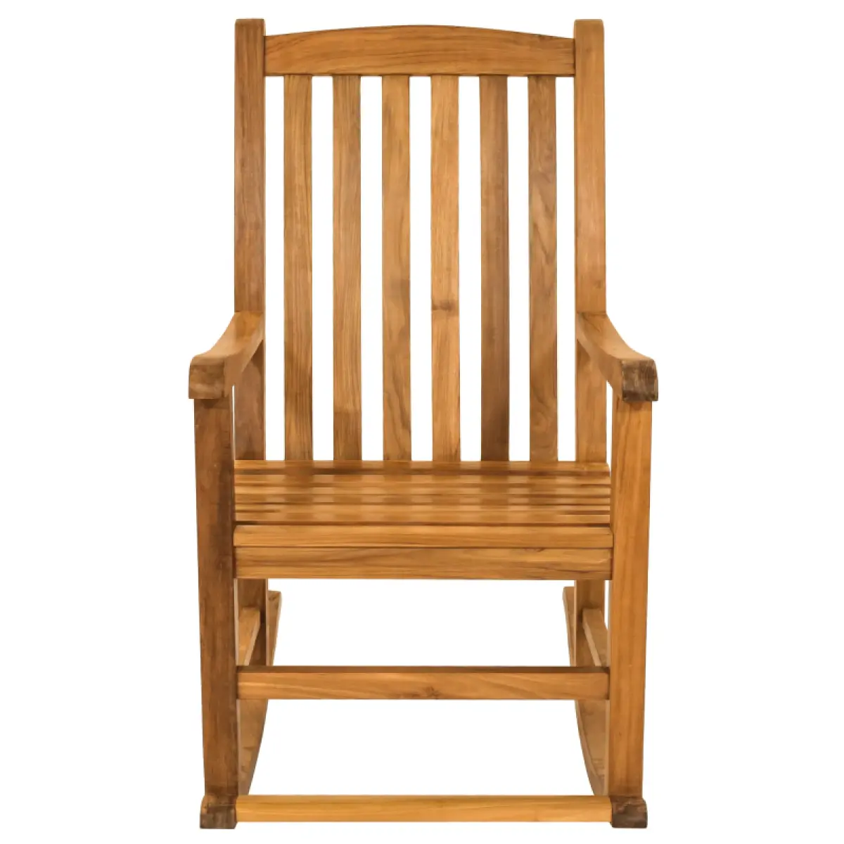 Schwıngstuhl aus Teakholz Ramo