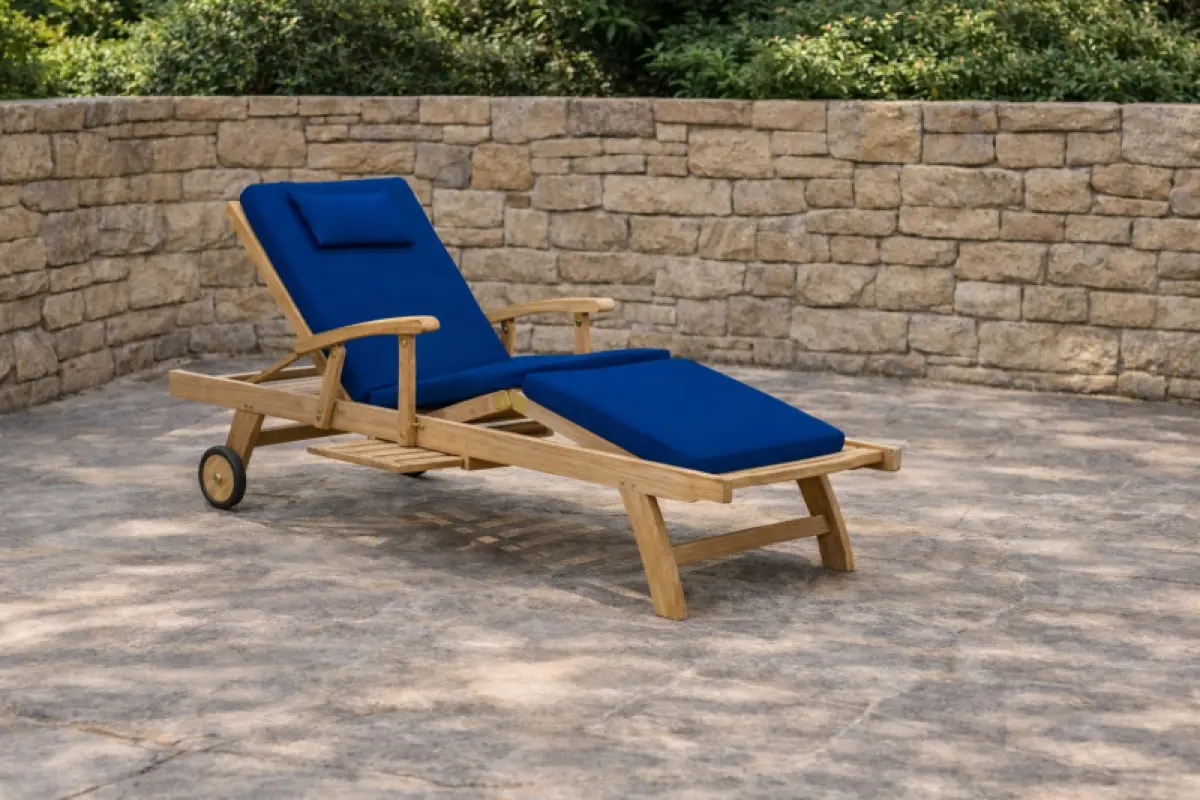 Sonnenliege aus Teakholz Conford 