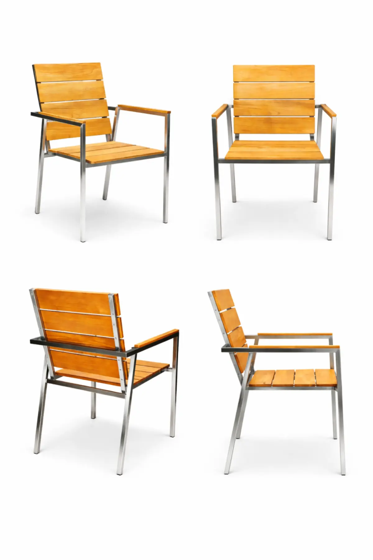 Stapelstuhl Kepa mit Arm