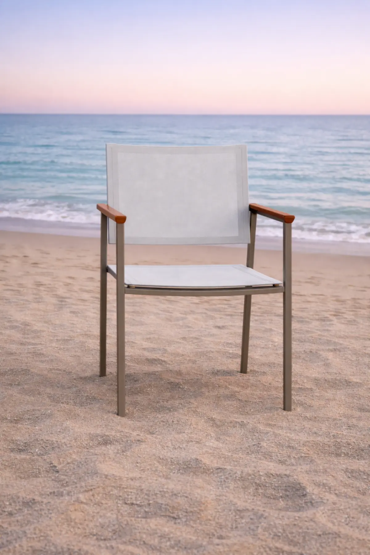 Stapelstuhl Noah Grau