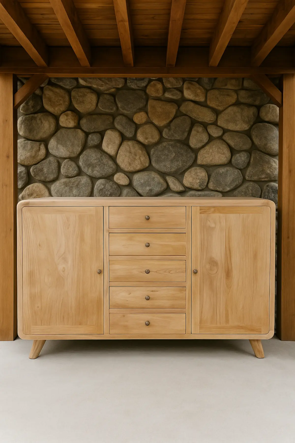 Teakholz Anrichte Ovit Zero