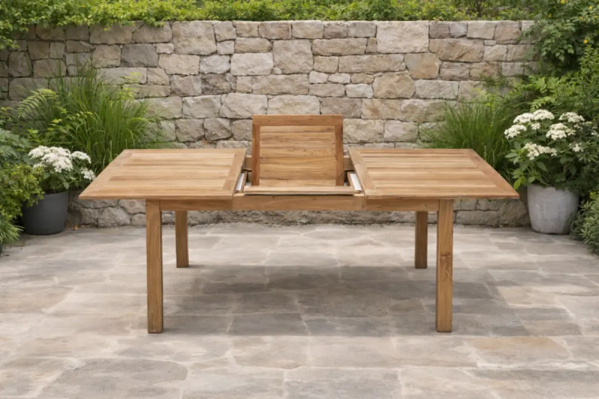 Teak Ausziehtisch Ponza
