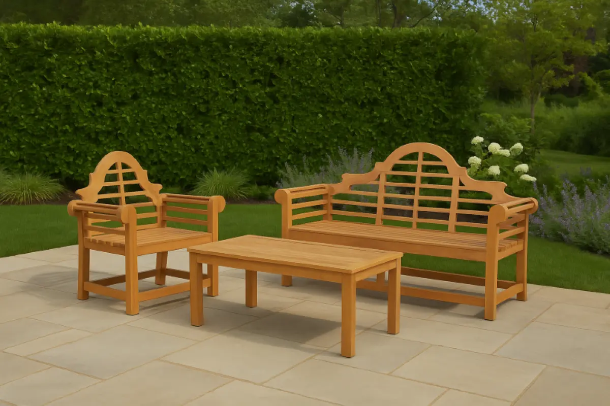 Teak Gartenbank Chester 