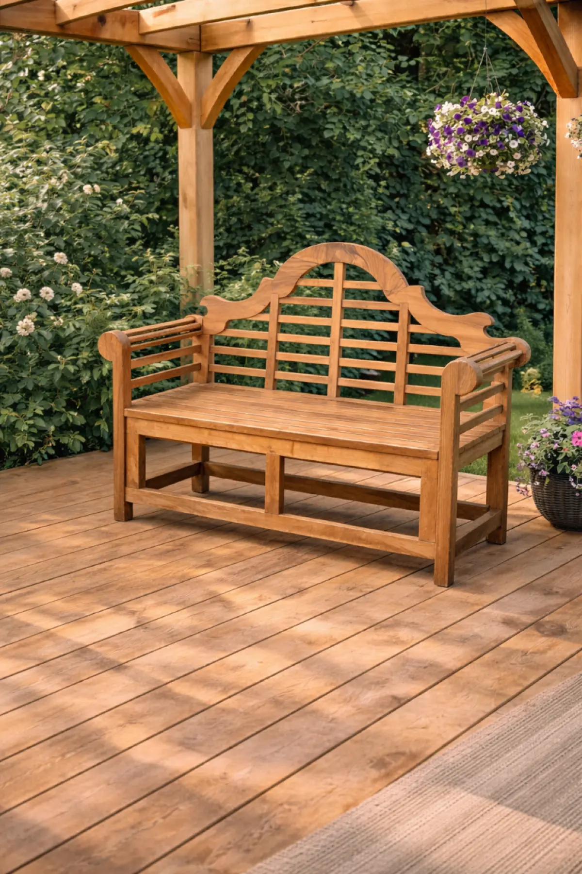 Teak Gartenbank Chester 
