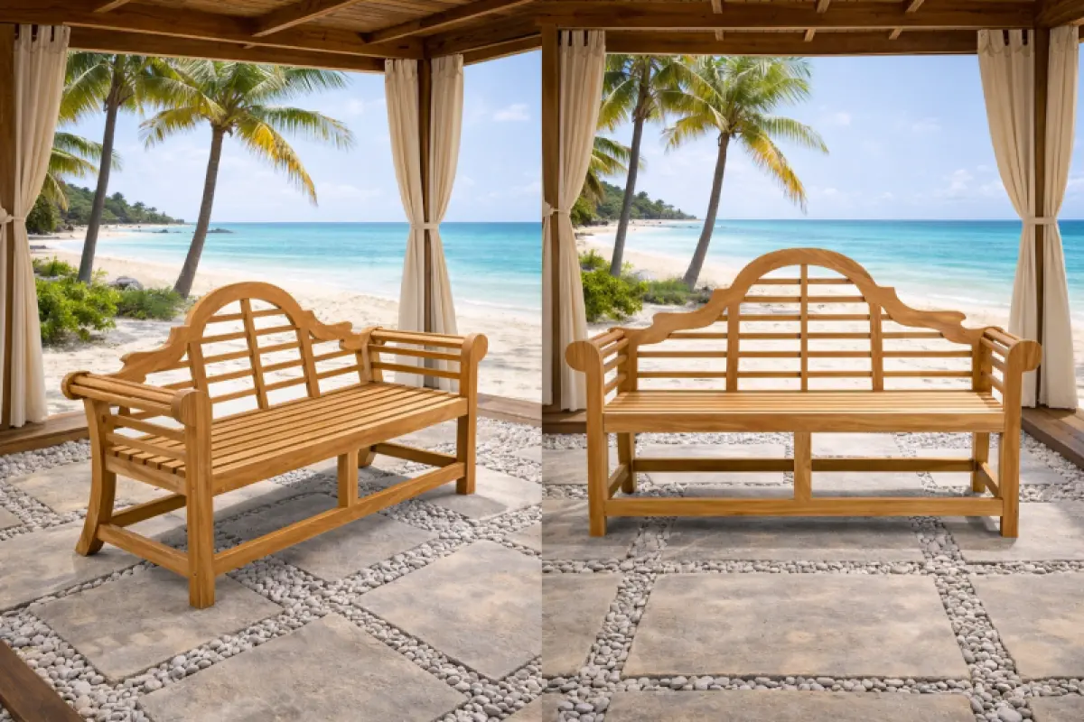 Teak Gartenbank Chester 