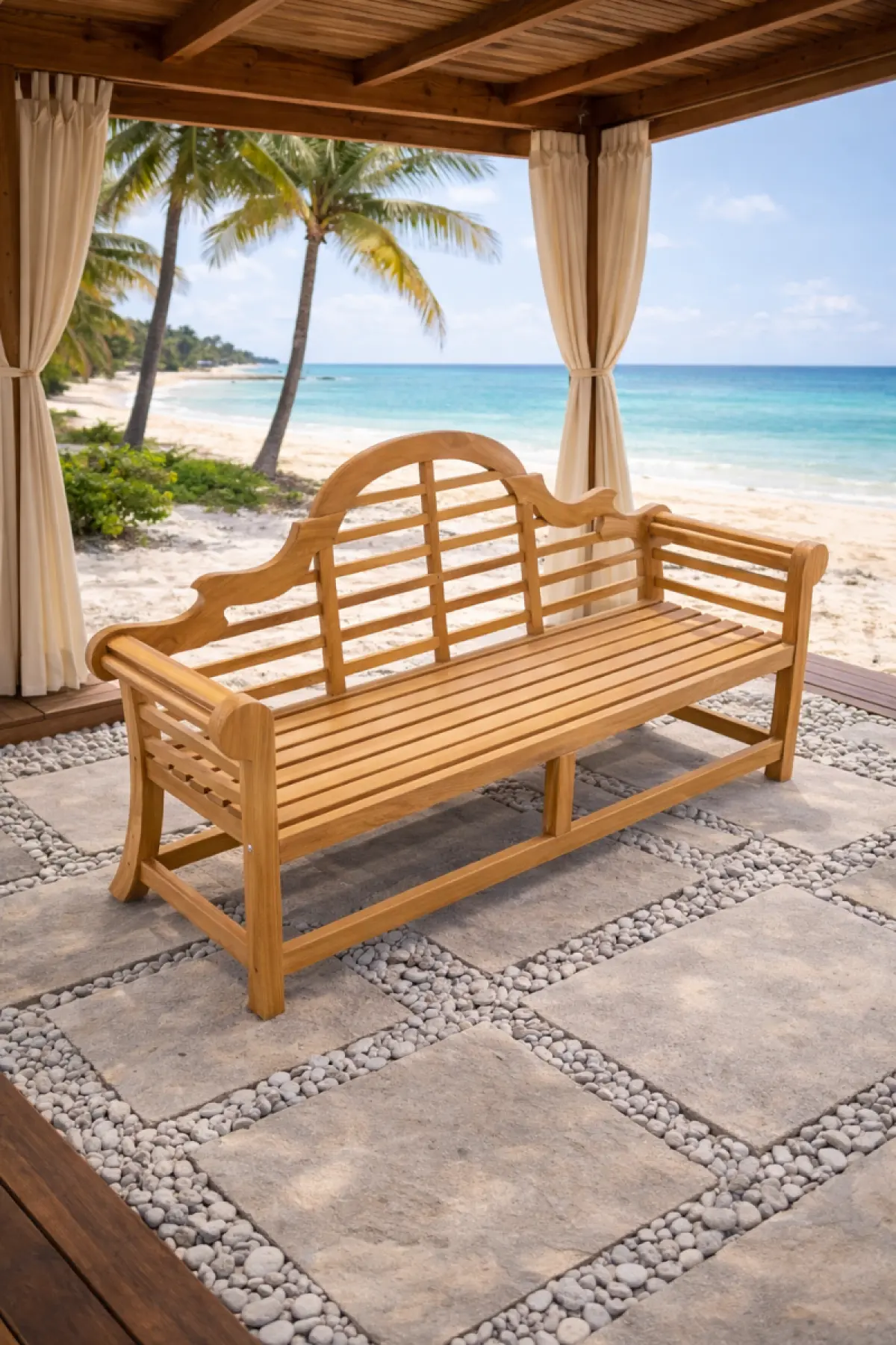 Teak Gartenbank Chester 