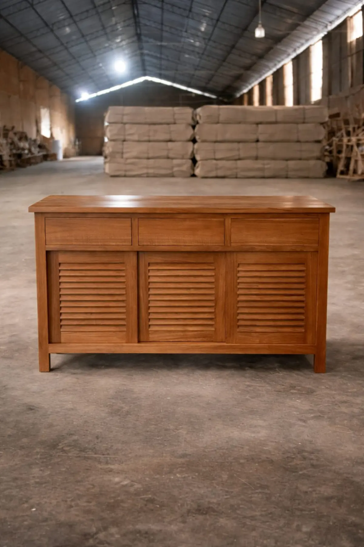 Teakholz Anrichte Temu