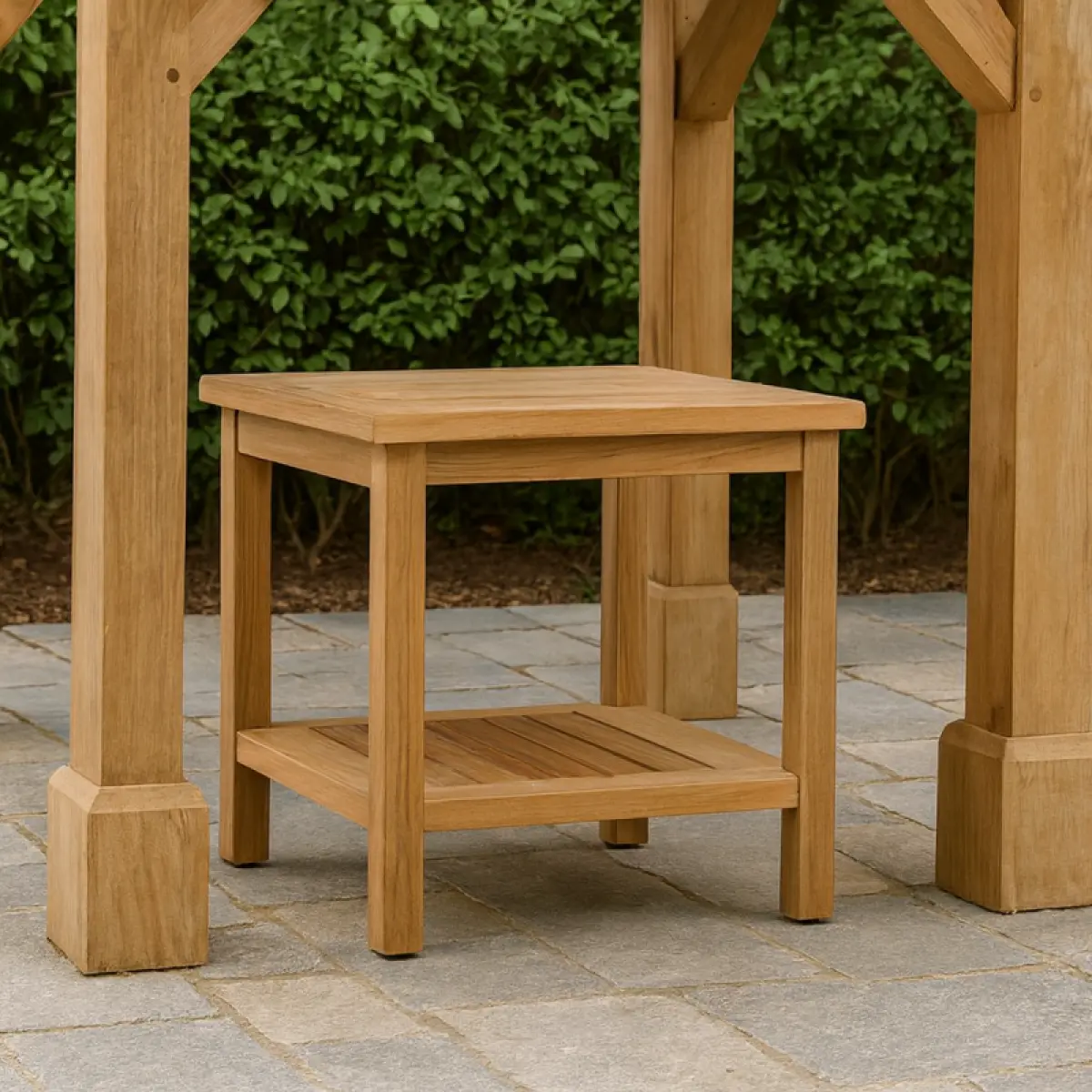 Teakholz Beistelltisch Gora Junior 